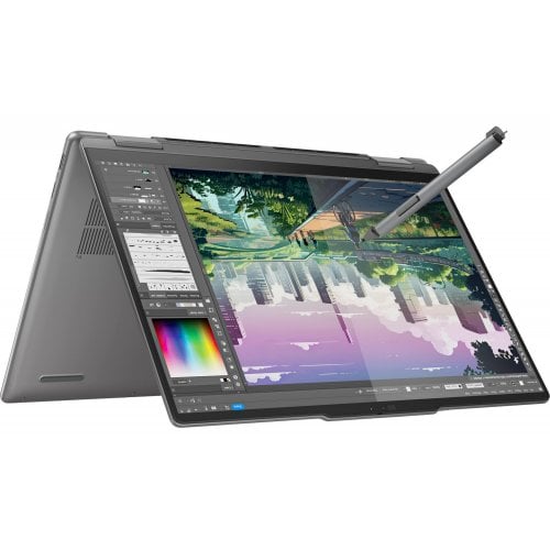 Купити Ноутбук Lenovo Yoga 7 2-in-1 14AHP9 (83DK008XRA) Arctic Grey - ціна в Києві, Львові, Вінниці, Хмельницькому, Франківську, Україні | інтернет-магазин TELEMART.UA фото