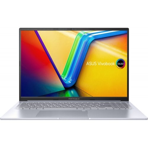 Купить Ноутбук Asus Vivobook 16X OLED M3604YA-L2285 (90NB11A2-M00CM0) Cool Silver - цена в Харькове, Киеве, Днепре, Одессе
в интернет-магазине Telemart фото