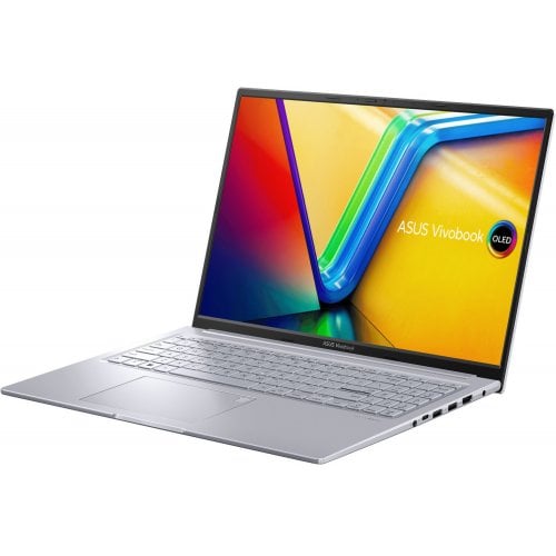 Купити Ноутбук Asus Vivobook 16X OLED M3604YA-L2285 (90NB11A2-M00CM0) Cool Silver - ціна в Києві, Львові, Вінниці, Хмельницькому, Франківську, Україні | інтернет-магазин TELEMART.UA фото