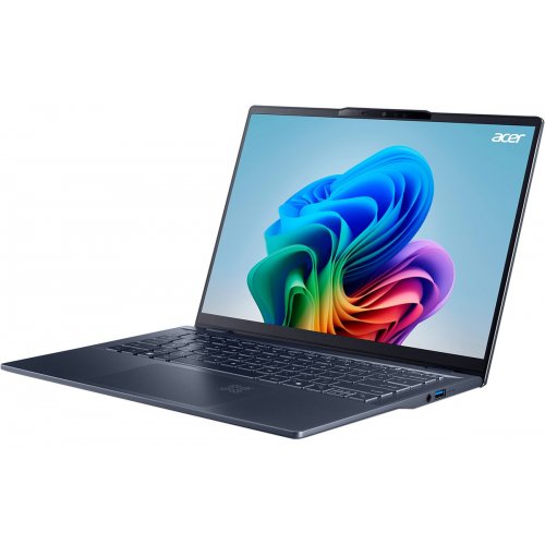 Купити Ноутбук Acer Swift 14 AI SF14-51 (NX.J2KEU.003) Steam Blue - ціна в Києві, Львові, Вінниці, Хмельницькому, Франківську, Україні | інтернет-магазин TELEMART.UA фото