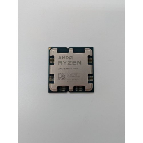 Процесор AMD Ryzen 5 7600 3.8(5.1)GHz 32MB sAM5 Tray (100-000001015) (Відновлено продавцем, 685531) купити з перевіркою сумісності: огляд, характеристики, ціна у Києві, Львові, Вінниці, Хмельницькому, Івано-Франківську, Україні | інтернет-магазин TELEMART.UA фото