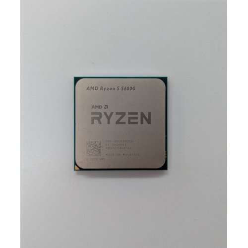 Купить Процессор AMD Ryzen 5 5600G 3.9(4.4)GHz 16MB sAM4 Tray (100-000000252) (Восстановлено продавцом, 685533) с проверкой совместимости: обзор, характеристики, цена в Киеве, Днепре, Одессе, Харькове, Украине | интернет-магазин TELEMART.UA фото