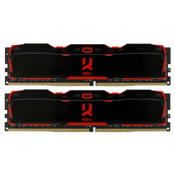 Уценка озу GoodRAM DDR4 16GB (2x8GB) 3200Mhz Iridium X Black (IR-X3200D464L16SA/16GDC) (Следы установки, 685563)