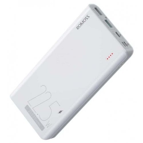 Купить Powerbank Romoss SENSE6F 20000mAh 22.5W (PPH80-611-1133H) White - цена в Харькове, Киеве, Днепре, Одессе
в интернет-магазине Telemart фото