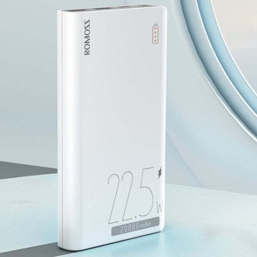 Купить Powerbank Romoss SENSE6F 20000mAh 22.5W (PPH80-611-1133H) White - цена в Харькове, Киеве, Днепре, Одессе
в интернет-магазине Telemart фото