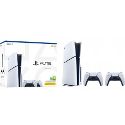 Игровая консоль Sony PlayStation 5 Slim Blu-ray (2 геймпада Dualsense) (CFI-2016)