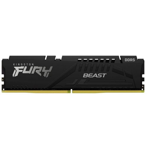 Купить ОЗУ Kingston DDR5 8GB 6000Mhz FURY Beast Black (KF560C30BBE-8) (Поврежденная упаковка, 686495) с проверкой совместимости: обзор, характеристики, цена в Киеве, Днепре, Одессе, Харькове, Украине | интернет-магазин TELEMART.UA фото