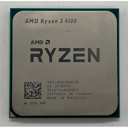 Процесор AMD Ryzen 3 4100 3.8(4.0)GHz 4MB sAM4 Tray (100-000000510) (Відновлено продавцем, 686610) купити з перевіркою сумісності: огляд, характеристики, ціна у Києві, Львові, Вінниці, Хмельницькому, Івано-Франківську, Україні | інтернет-магазин TELEMART.UA фото