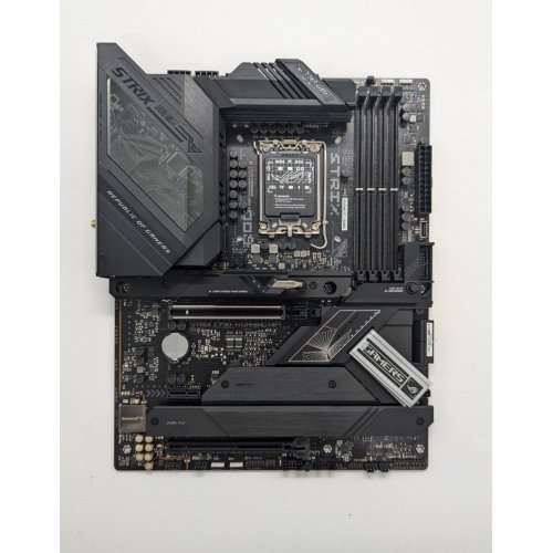 Материнська плата Asus ROG STRIX Z790-H GAMING WIFI (s1700, Intel Z790) (Відновлено продавцем, 686771) купити з перевіркою сумісності: огляд, характеристики, ціна у Києві, Львові, Вінниці, Хмельницькому, Івано-Франківську, Україні | інтернет-магазин TELEMART.UA фото