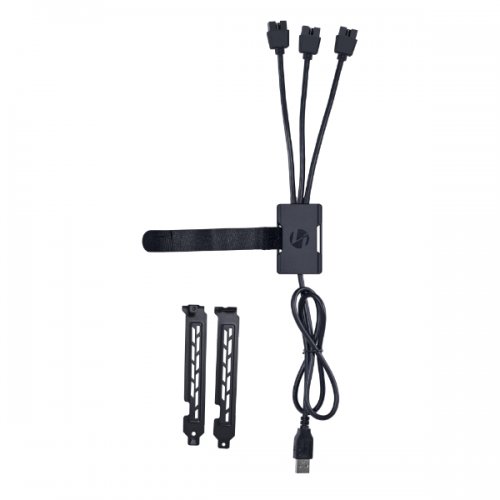 Купить Хаб Lian Li USB 2.0 1 to 3 HUB (G89.PW-U2TPAB.00) Black - цена в Харькове, Киеве, Днепре, Одессе
в интернет-магазине Telemart фото