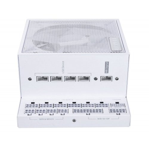 Блок живлення Lian Li Edge 1000W (G9P.EG1000.WE00.EU) White купити з перевіркою сумісності: огляд, характеристики, ціна у Києві, Львові, Вінниці, Хмельницькому, Івано-Франківську, Україні | інтернет-магазин TELEMART.UA фото