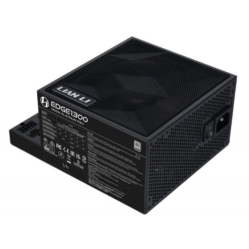 Блок живлення Lian Li Edge 1300W (G9P.EG1300.BE00.EU) Black купити з перевіркою сумісності: огляд, характеристики, ціна у Києві, Львові, Вінниці, Хмельницькому, Івано-Франківську, Україні | інтернет-магазин TELEMART.UA фото