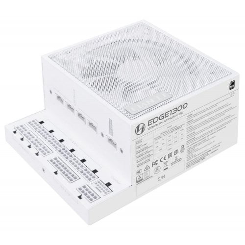 Купить Блок питания Lian Li Edge 1300W (G9P.EG1300.WE00.EU) White с проверкой совместимости: обзор, характеристики, цена в Киеве, Днепре, Одессе, Харькове, Украине | интернет-магазин TELEMART.UA фото