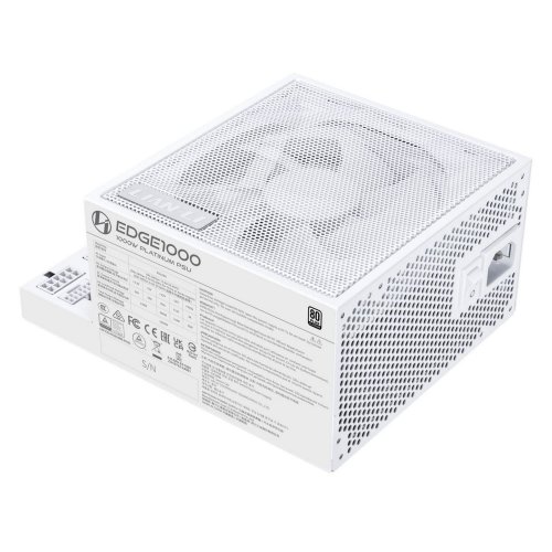 Купить Блок питания Lian Li Edge 1300W (G9P.EG1300.WE00.EU) White с проверкой совместимости: обзор, характеристики, цена в Киеве, Днепре, Одессе, Харькове, Украине | интернет-магазин TELEMART.UA фото