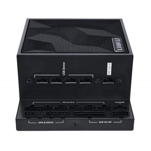 Блок живлення Lian Li Edge 850W (G9P.EG0850.BE00.EU) Black купити з перевіркою сумісності: огляд, характеристики, ціна у Києві, Львові, Вінниці, Хмельницькому, Івано-Франківську, Україні | інтернет-магазин TELEMART.UA фото