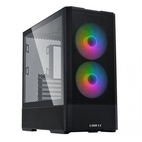 Корпус Lian Li LANCOOL 207 Tempered Glass без БЖ (G99.LAN207RX.00) Black купити з перевіркою сумісності: огляд, характеристики, ціна у Києві, Львові, Вінниці, Хмельницькому, Івано-Франківську, Україні | інтернет-магазин TELEMART.UA фото