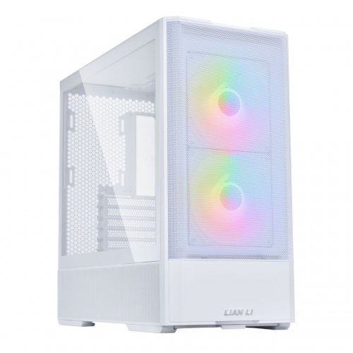 Купить Корпус Lian Li LANCOOL 207 Tempered Glass без БП (G99.LAN207RW.00) White с проверкой совместимости: обзор, характеристики, цена в Киеве, Днепре, Одессе, Харькове, Украине | интернет-магазин TELEMART.UA фото