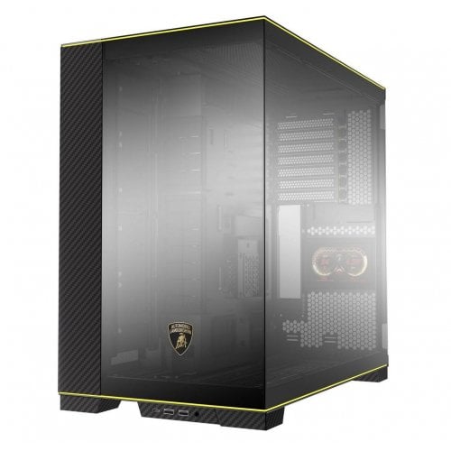 Photo Lian Li O11 Dynamic EVO RGB Automobili Lamborghini Edition Tempered Glass without PSU (G99.O11DERGBL.00) Black