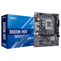 Материнська плата AsRock B660M-HDV (s1700, Intel B660) (Відновлено продавцем, 686887)