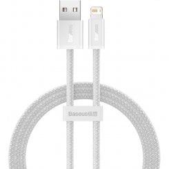 Кабель Baseus Dynamic Series USB to Lightning 1m (CALD000402) White