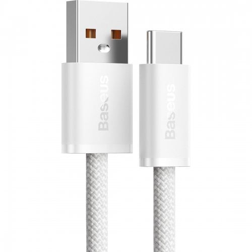 Купить Кабель Baseus Dynamic Series USB to USB Type-C 100W 1m (CALD000602) White - цена в Харькове, Киеве, Днепре, Одессе
в интернет-магазине Telemart фото