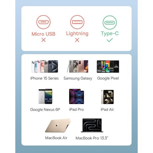 Купить Кабель Baseus Free2Pull Mini USB Type-C to USB Type-C 60W 1m (P10364500311-01) Galaxy Blue - цена в Харькове, Киеве, Днепре, Одессе
в интернет-магазине Telemart фото