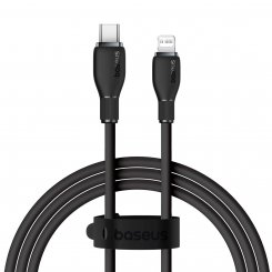 Кабель Baseus Pudding Series USB Type-C to Lightning 20W 1.2m (P10355701111-00) Black