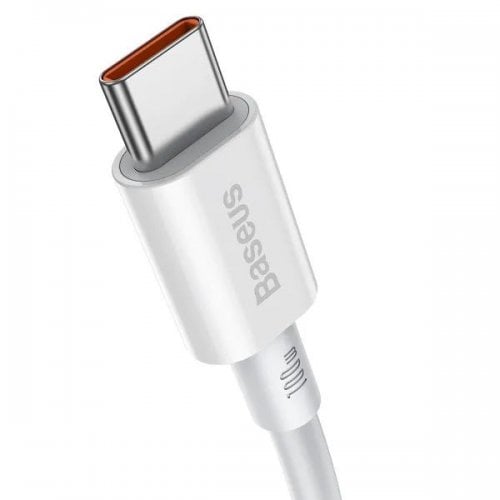 Купить Кабель Baseus Superior Series USB Type-C to USB Type-C 100W 1m (CATYS-B02) White - цена в Харькове, Киеве, Днепре, Одессе
в интернет-магазине Telemart фото