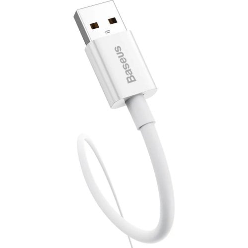 Купити Кабель Baseus Superior Series USB to USB Type-C 100W 1m (P10320102214-01) White - ціна в Києві, Львові, Вінниці, Хмельницькому, Франківську, Україні | інтернет-магазин TELEMART.UA фото