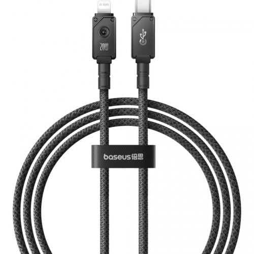 Купить Кабель Baseus Unbreakable Series USB Type-C to Lightning 20W 1m (P10355803111-00) Cluster Black - цена в Харькове, Киеве, Днепре, Одессе
в интернет-магазине Telemart фото