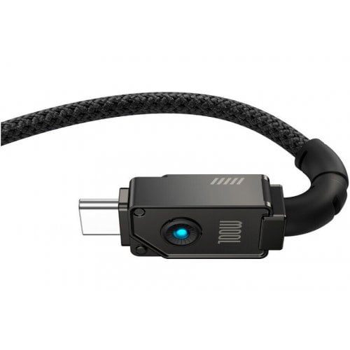 Купить Кабель Baseus Unbreakable Series USB to USB Type-C 100W 2m (P10355801111-01) Cluster Black - цена в Харькове, Киеве, Днепре, Одессе
в интернет-магазине Telemart фото