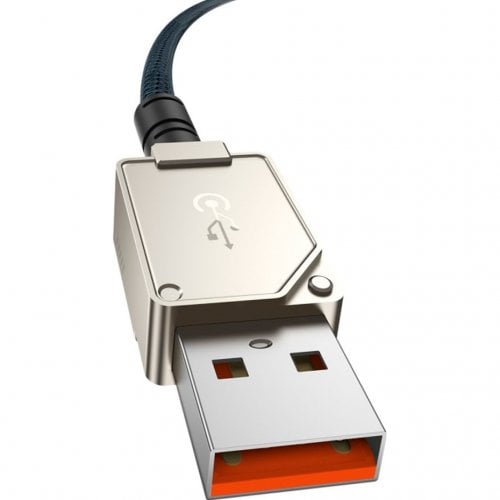 Купити Кабель Baseus Unbreakable Series USB to USB Type-C 100W 2m (P10355801221-01) Stellar White - ціна в Києві, Львові, Вінниці, Хмельницькому, Франківську, Україні | інтернет-магазин TELEMART.UA фото