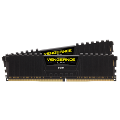 Озу Corsair DDR4 32GB (2x16GB) 3200Mhz Vengeance LPX Black (CMK32GX4M2E3200C16) (Восстановлено продавцом, 687045)