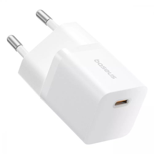 Купить Сетевое зарядное устройство Baseus GaN5 Mini USB Type-C 25W (P10110909213-00) White - цена в Харькове, Киеве, Днепре, Одессе
в интернет-магазине Telemart фото