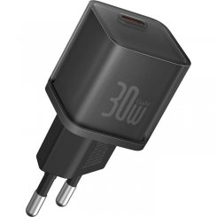 Мережевий зарядний пристрій Baseus GaN5 USB Type-C 30W (P10162504113-00) Black