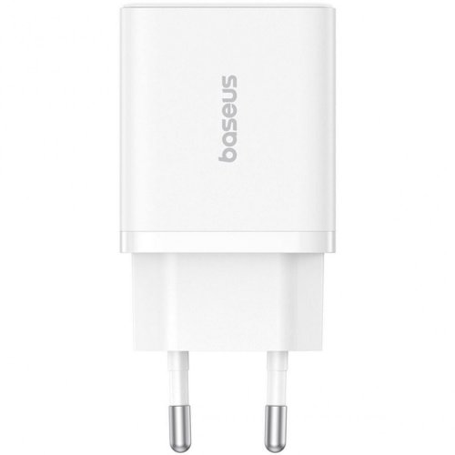 Купити Мережевий зарядний пристрій Baseus Cube USB + USB Type-C 30W (P10111404213-00) White - ціна в Києві, Львові, Вінниці, Хмельницькому, Франківську, Україні | інтернет-магазин TELEMART.UA фото