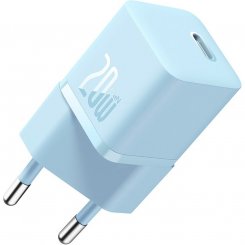 Мережевий зарядний пристрій Baseus GaN5 USB Type-C 20W (CCGN050103) Blue