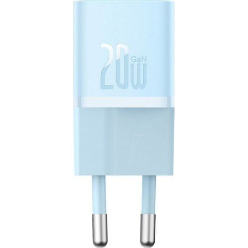 Купити Мережевий зарядний пристрій Baseus GaN5 USB Type-C 20W (CCGN050103) Blue - ціна в Києві, Львові, Вінниці, Хмельницькому, Франківську, Україні | інтернет-магазин TELEMART.UA фото