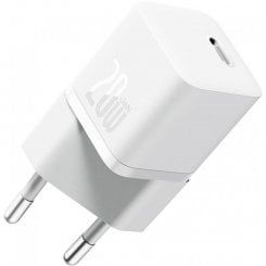 Мережевий зарядний пристрій Baseus GaN5 USB Type-C 20W (CCGN050102) White