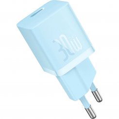 Мережевий зарядний пристрій Baseus GaN5 USB Type-C 30W (CCGN070603) Blue