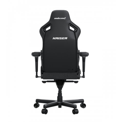 Игровое кресло Anda Seat Kaiser 4 XL Fabric (AD12YDDC-XLL-20-GB-CF) Dark Gray купить в Украине: Киев, Днепр, Харьков, Одесса  | Низкая цена, отзывы, характеристики от TELEMART фото