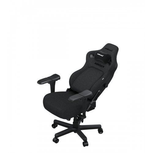 Игровое кресло Anda Seat Kaiser 4 XL Fabric (AD12YDDC-XLL-20-GB-CF) Dark Gray купить в Украине: Киев, Днепр, Харьков, Одесса  | Низкая цена, отзывы, характеристики от TELEMART фото