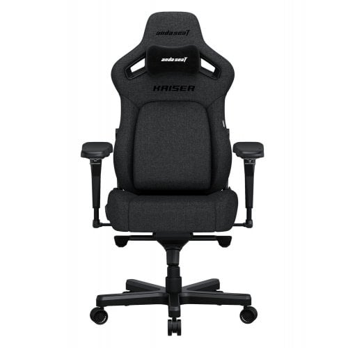 Купить Игровое кресло Anda Seat Kaiser 4 XL Fabric (AD12YDDC-XLL-20-GB-CF) Dark Gray - цена в Харькове, Киеве, Днепре, Одессе
в интернет-магазине Telemart фото