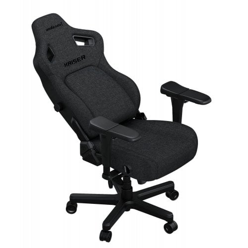 Купить Игровое кресло Anda Seat Kaiser 4 XL Fabric (AD12YDDC-XLL-20-GB-CF) Dark Gray - цена в Харькове, Киеве, Днепре, Одессе
в интернет-магазине Telemart фото