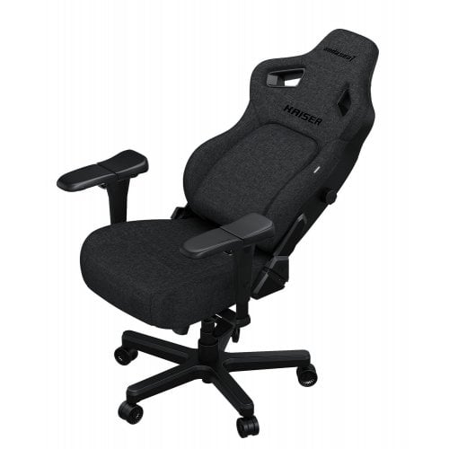 Купить Игровое кресло Anda Seat Kaiser 4 XL Fabric (AD12YDDC-XLL-20-GB-CF) Dark Gray - цена в Харькове, Киеве, Днепре, Одессе
в интернет-магазине Telemart фото