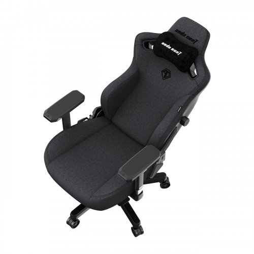 Игровое кресло Anda Seat Kaiser 3 L (AD12YDC-L-01-GB-CF) Dark Gray купить в Украине: Киев, Днепр, Харьков, Одесса  | Низкая цена, отзывы, характеристики от TELEMART фото