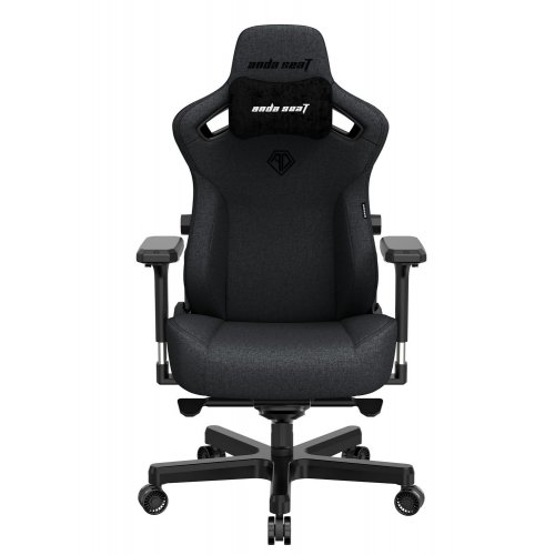 Купити Ігрове крісло Anda Seat Kaiser 3 L (AD12YDC-L-01-GB-CF) Dark Gray - ціна в Києві, Львові, Вінниці, Хмельницькому, Франківську, Україні | інтернет-магазин TELEMART.UA фото