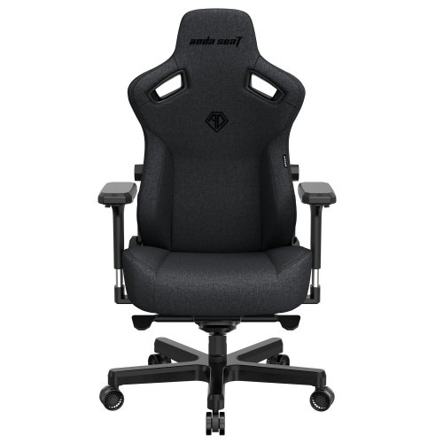 Купити Ігрове крісло Anda Seat Kaiser 3 L (AD12YDC-L-01-GB-CF) Dark Gray - ціна в Києві, Львові, Вінниці, Хмельницькому, Франківську, Україні | інтернет-магазин TELEMART.UA фото