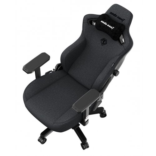 Купити Ігрове крісло Anda Seat Kaiser 3 L (AD12YDC-L-01-GB-CF) Dark Gray - ціна в Києві, Львові, Вінниці, Хмельницькому, Франківську, Україні | інтернет-магазин TELEMART.UA фото