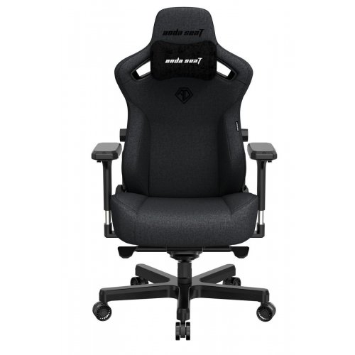 Игровое кресло Anda Seat Kaiser 3 XL (AD12YDC-XL-01-GB-CF) Dark Gray купить в Украине: Киев, Днепр, Харьков, Одесса  | Низкая цена, отзывы, характеристики от TELEMART фото